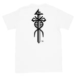 T-Shirt Templar Knight Cruzifix white